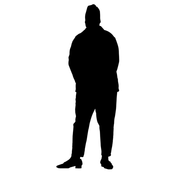 People silhouette overlay. Shape and shapes. Graphic resource and backdrop. PNG