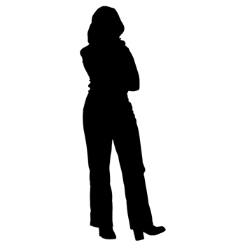 People silhouette overlay. Shape and shapes. Graphic resource and backdrop. PNG