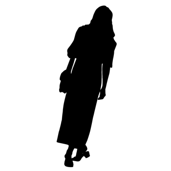 People silhouette overlay. Shape and shapes. Graphic resource and backdrop. PNG