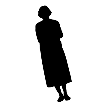 People silhouette overlay. Shape and shapes. Graphic resource and backdrop. PNG