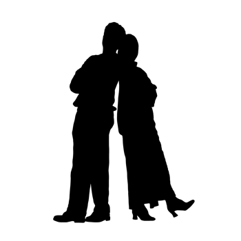 People silhouette overlay. Shape and shapes. Graphic resource and backdrop. PNG