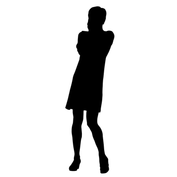 People silhouette overlay. Shape and shapes. Graphic resource and backdrop. PNG
