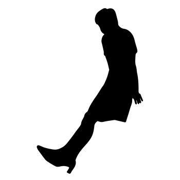People silhouette overlay. Shape and shapes. Graphic resource and backdrop. PNG