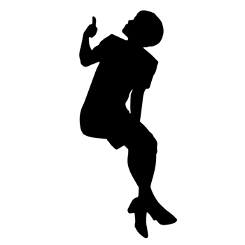 People silhouette overlay. Shape and shapes. Graphic resource and backdrop. PNG