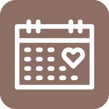Wedding Date Vector Icon