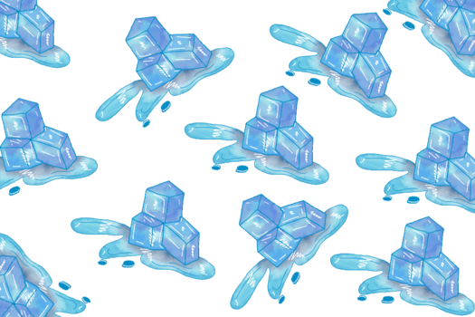 Ice cube background png