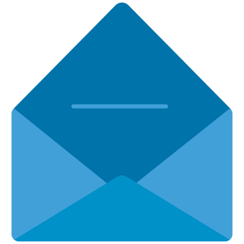 Mail Communicating Sticker Color 2D Color Illustrations png