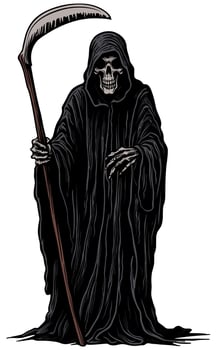 Grim Reaper Colored vector