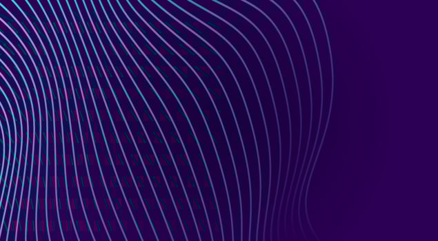 wave lines curved background vector