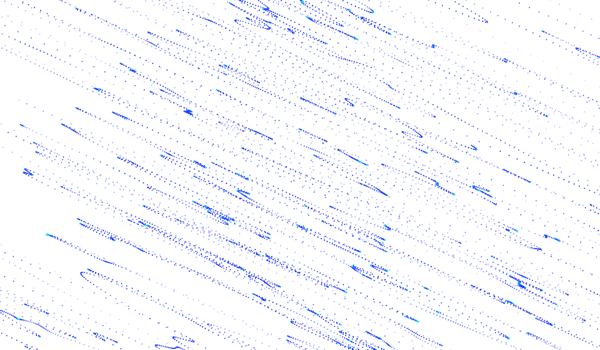 3D abstract digital technology blue light particles png