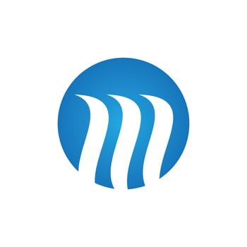M Letter Logo Template vector