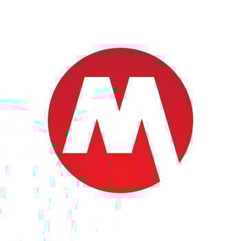 M Letter Logo Template vector