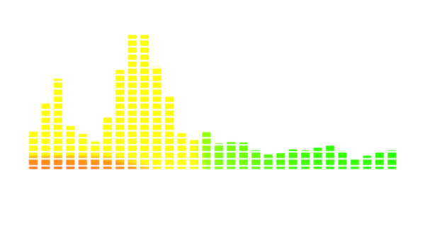 sound wave light particles Sound spectrum dance png
