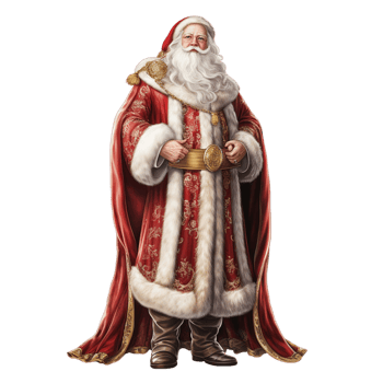Merry christmas santa claus Ai Generative png