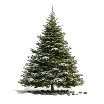 Christmas tree Ai Generative png