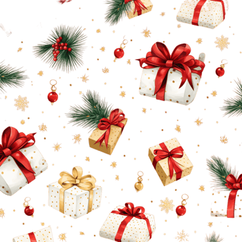 Christmas Corner Decoration Ai Generative png