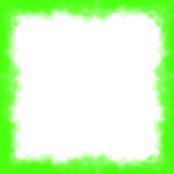 Abstract Green Fog Frame png
