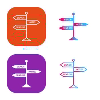 Signboard Vector Icon