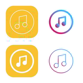 Music Player Vector Icon