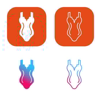 Swim Suit Vector Icon