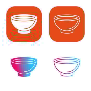 Bowl Vector Icon