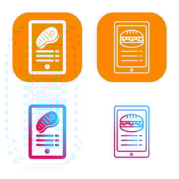 Online order Vector Icon