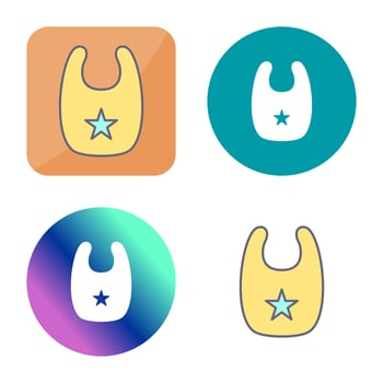 Bib Vector Icon