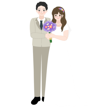 wedding couple clipart png