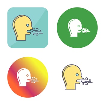 Bad Breath Vector Icon