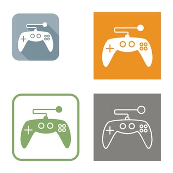 Unique Gaming Control Vector Icon
