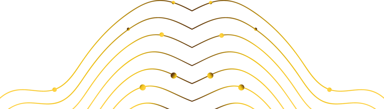 abstract golden line decoration png