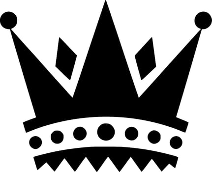 Crown - High Quality Vector Logo - Vector illustration ideal for T-shirt graphic