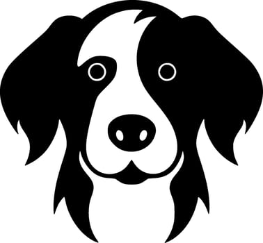 Dog Mom, Minimalist and Simple Silhouette - Vector illustration