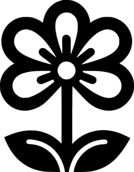 Flower - High Quality Vector Logo - Vector illustration ideal for T-shirt graphic