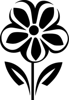 Flower - High Quality Vector Logo - Vector illustration ideal for T-shirt graphic