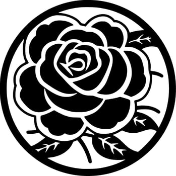 Flower - High Quality Vector Logo - Vector illustration ideal for T-shirt graphic