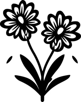 Flowers - High Quality Vector Logo - Vector illustration ideal for T-shirt graphic