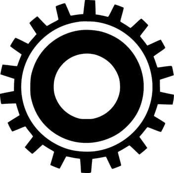 Gear - High Quality Vector Logo - Vector illustration ideal for T-shirt graphic
