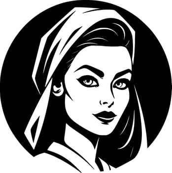Nurse - High Quality Vector Logo - Vector illustration ideal for T-shirt graphic