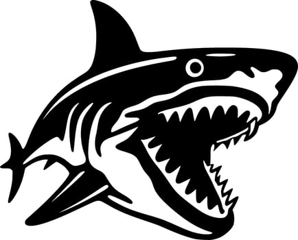 Shark - High Quality Vector Logo - Vector illustration ideal for T-shirt graphic