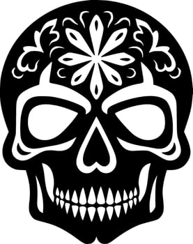 Skull - High Quality Vector Logo - Vector illustration ideal for T-shirt graphic