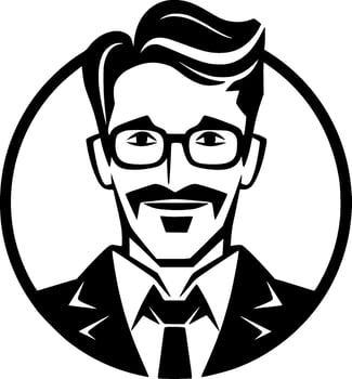 Teacher - High Quality Vector Logo - Vector illustration ideal for T-shirt graphic