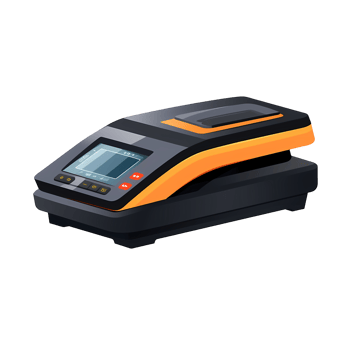 Ai generated black and white scanner on a transparent background png