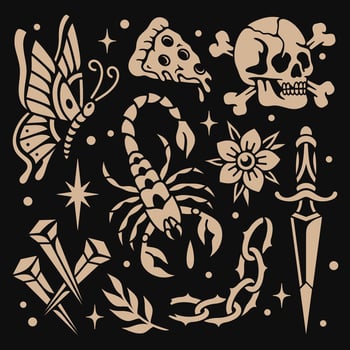 Classic Tattoo vector design