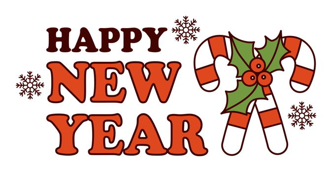 Happy New Year sticker png