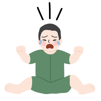 kid cartoon crying png