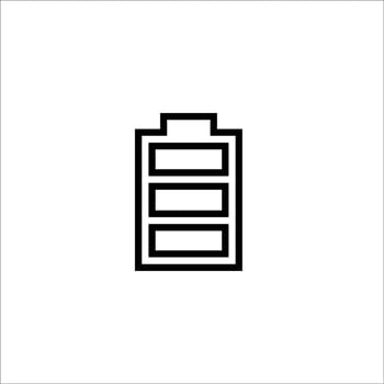 Battery icon vector