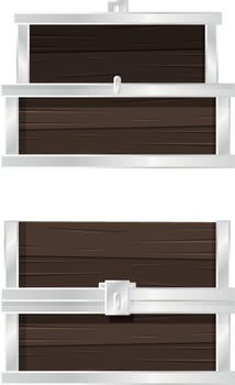 Vintage Vector Chest Design Illustration For Download