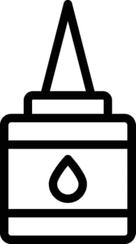 Liquid Glue Vector Icon Design Illustration