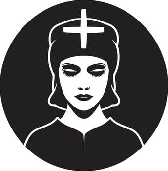 Celebrating Nurses Through Digital Artistry Nurse Portraits in Vector A Visual Appreciation